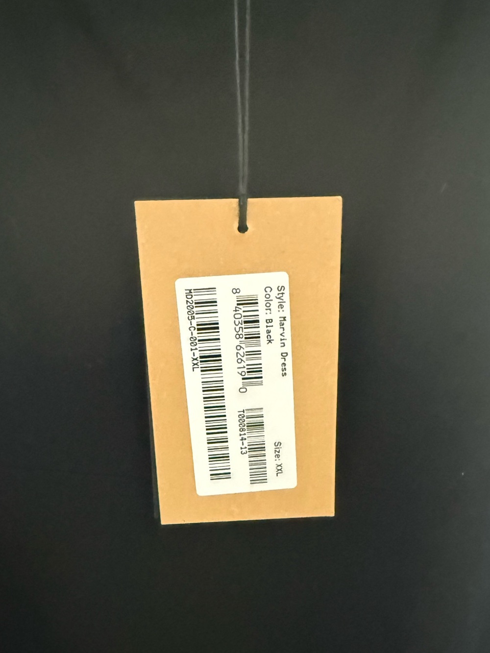 MARCELLA NYC Marvin Minimal Square Scoop Neck Tank Off White Maxi Dress XXL NEW - Picture 8 of 12